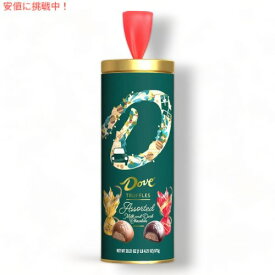 Dove ダブ トリュフ ミルク＆ダークチョコレート クリスマス 缶 詰め合わせ 573g Truffles Assorted Milk & Dark Chocolate Holiday Candy Tin (20.21oz)