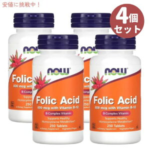 y4ZbgzNOW Foods Folic Acid 800mcg 250 Tablets / iEt[Y tHNAVbh t_ 800mcg { r^~B12 250^ubg #0476