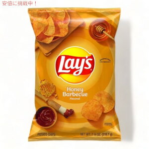 Lay's ���C�Y �|�e�g�`�b�v�X �n�j�[ �o�[�x�L���[ 219g Honey Barbecue Flavored Potato Chips 7.75oz