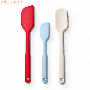 OXO �O�b�h�O���b�v�X �V���R���X�p�`���� 3�_�Z�b�g 11299900 Good Grips 3 Piece Silicone Spatula Set