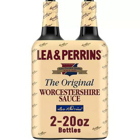 【最大2,000円クーポン6月11日1:59まで】2本セット Lea & Perrins リア & ペリンズ オリジナル ウスターソース 591ml The Original Worcestershire Sauce 20oz