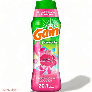 QC F r[Y 570g XvO fCh[̍ Gain Fireworks Laundry Scent Booster Beads Spring Daydream 20.1oz