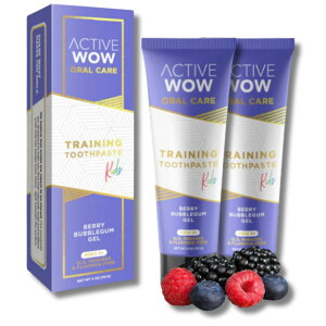 y2ZbgzANeBuI Active Wow qp 2ˈȏ i` g[jO  x[ouK 113g Kids Toothpaste