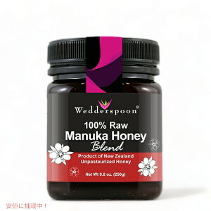Wedderspoon Organic, Inc., 100% Raw Manuka Blend, 8.8oz (250g)/ EF_[Xv[EI[KjbN, 100%}kJIuh