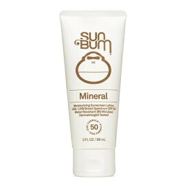 【最大2,000円クーポン6月11日1:59まで】Sun Bum Mineral SPF50 Sunscreen Lotion 3oz(88ml) / サンバム 日焼け止めローション SPF50 無香料サンスクリーン ウォータープルーフ