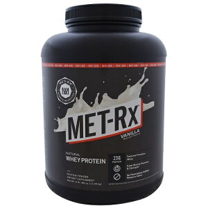 yő1,000~N[|92401:59܂ŁzbgbNX i` EFC veC oj 2.26kg MET-Rx, Natural Whey Protein, Vanilla , 80 oz (2.26 kg)