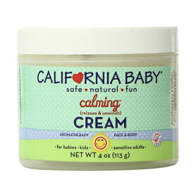 【最大2,000円クーポン5月27日1:59まで】【赤ちゃん安心ブランド】　カリフォルニア　ベビー　カルミング　クリーム/California Baby Calming Cream