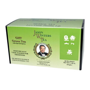 【人気】ジェイソンウィンターズティー ティーバッグ グリーンティー30袋 Jason Winters Green Herbal Tea Bags 30bags
