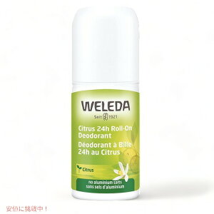 Weleda 24 Hour Roll-On Deodorant, Citrus, 1.7 Fluid Ounce / F_ [I fIhg [VgX] 24Ԏ A~jEt[