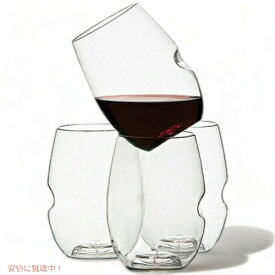 Govino Go Anywhere Wine Glass, Pack of 4 ★ ゴヴィノ　ワイングラス4個セット