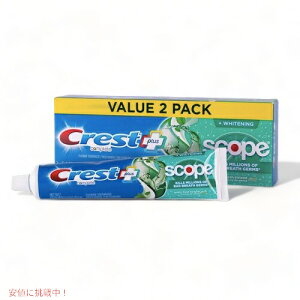 y2zCrest + Scope Complete Whitening Toothpaste Minty Fresh Striped 5.4 oz / NXg vX XR[v Rv[g zCgjO 153g
