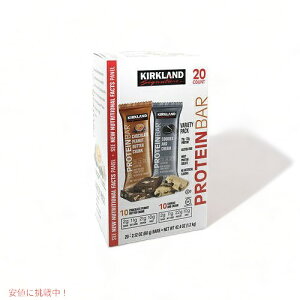 Kirkland Signature Protein Bars Chocolate Peanut Butter Chunk & Cookies and Cream 20ct / J[Nh veCo[ [`R[gs[ibco^[`NANbL[N[] 20