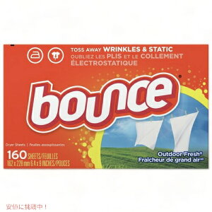 yő1,000~N[|92401:59܂ŁzBounce oEX @p _܃V[g hC[V[g [AEghAtbV̍] 1601 Outdoor Fresh Scented Fabric Softener Dryer Sheets