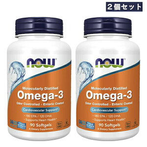 y2ZbgzNOW Foods Molecularly Distilled Omega-3 180 EPA / 120 DHA 90 Softgels / iEt[Y IK3 (EPA 180mg / DHA 120mg) tBbVIC 1000mg 90 \tgWF Tvg #1656