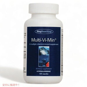 �y�ő�2000�~�N�[�|�� 4/17�� 09:59�܂ŁzAllergy Research Group Multi-Vi-Min 150 Capsules / ���T�[�`�O���[�v �}���`�r�^�~���E�~�l���� 150��