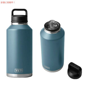 ������J���[��YETI Rambler 64 oz Bottle With Chug Cap Nordic Blue / �C�G�e�B �����u���[ 64oz �{�g�� �`���O�L���b�v�t�� 1.9���b�g��
