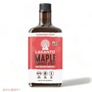 yő2,000~N[|112701:59܂ŁzLakanto Jg [vVbv Nt[c Öɗʂgp 384mli13 fl ozjNt[c JJ / Maple Flavored Syrup