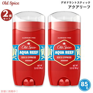 yő2,000~N[|112701:59܂Łz[2Zbg] Old Spice I[hXpCX ANA[t̍ fIhg 85g (3oz) A~jEt[ Red Collection Aqua Reef
