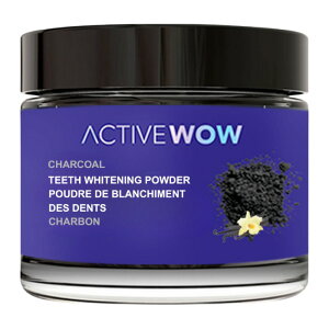 Active Wow Charcoal Teeth Whitening Powder, Vanilla / ANeBuI  zCgjO `R[pE_[ [oj] 20g
