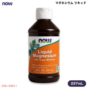 yő1,000~N[|91101:59܂ŁziEt[Y }OlVE Lbh t 237mL / 8 fl. oz. #1288 Now Foods Magnesium Liquid