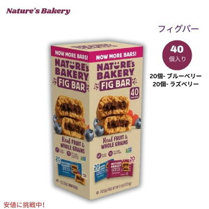 Nature's Bakery lC`[Yx[J[ tBOo[ oGeBpbN u[x[Yx[ 40 Fig Bar, Variety Pack, 40-count