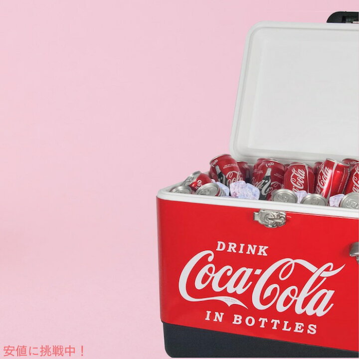 楽天市場】コカコーラ アイスチェスト クーラーボックス 51L (54 