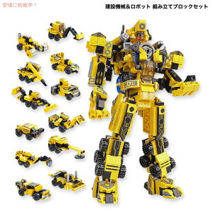 yő1,000~N[|111109:59܂ŁzTCGRE Sciencow ݋@B{bg gݗăubNZbg 25ʂ q  ubN 25-in-1 Construction Blocks Sets for Robot or Trucks