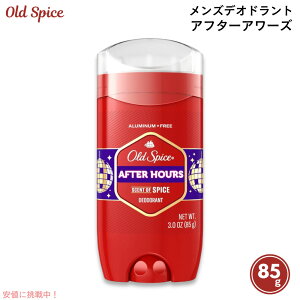 Old Spice Red Collection Deodorant After Hours 3 oz / �I�[���h�X�p�C�X �f�I�h�����g ���b�h�R���N�V���� �A�t�^�[�A���[�Y 85 g