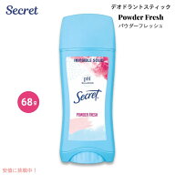 シークレット パウダーフレッシュ デオドラント インビジブルソリッド 68g / 2.4oz Invisible Solid Deod…