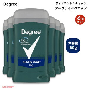 �y�ő�2000�~�N�[�|�� 7/11(�y) 01:59�܂Łz�y6�Z�b�g�zDegree �f�B�O���[ �j���p �f�I�h�����g [ �A�[�N�e�B�b�N�G�b�W ] 85g Men Deodorant Arctic Edge 3oz