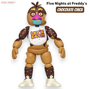 �t�@���R �A�N�V�����t�B�M���A �t�@�C�u�i�C�c�A�b�g�t���f�B�[�Y �`���R���[�g�`�J Action Figure: Five Nights at Freddy's Chocolate Chica