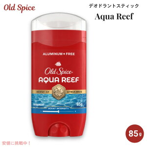 �y�X�[�p�[SALE �ő�2000�~OFF�N�[�|�� 6/11 1:59�܂Łz�y���������I�zOld Spice �I�[���h�X�p�C�X �A�N�A���[�t�̍��� �f�I�h�����g 85g (3oz) �A���~�j�E���t���[ Red Collection Aqua Reef