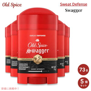 �y5�Z�b�g�z�I�[���h�X�p�C�X Old Spice �X�E�F�b�g�f�B�t�F���X [�X���b�K�[] �f�I�h�����g 73g / 2.6oz Sweat Defense Swagger