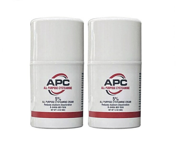 APC 5% システアミン クリーム 1.6oz オールパーパスクリームズ スキンケア アメリカ製 5% Cysteamine Cream All  Purpose Creams スキンケア
