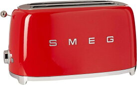 スメッグ トースター SMEG TSF02RDUS レトロデザイン 4スライス トースト レッド アメリカーナがお届け!