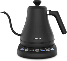 【最大2,000円クーポン7月26日01:59まで】電気ケトルグースネック COSORI CO108-NK コーヒーポット＆ティーケトル