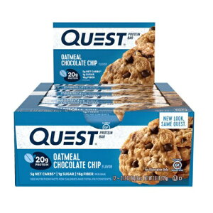 yő1,000~N[|91101:59܂ŁzNGXgo[ veCo[ I[g~[&`R[g`bv 12{/ Quest Bar Protein Bar Oatmeal&Chocolate Chip Flavor 12ct
