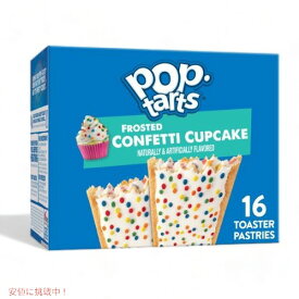 Kellogg's Pop-Tarts, Frosted Confetti Cupcake(16 ct.) / ケロッグ ポップタルト コンフィカップケーキ