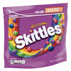 Skittles�X�L�g���Y Wild Berry Sharing Size �t���[�c�L�����f�B�[ ���C���h�x���[ �V�F�A�����O�T�C�Y 442.3g�i15.6oz�j