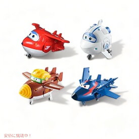 【最大2,000円クーポン4月27日9:59まで】Super Wings US730204 変形フィギュア ジェット・トッド・アストラ&エージェント・チェイス スケール 5インチ