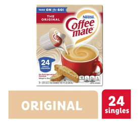 Nestle コーヒーメイト オリジナル リキッド コーヒー クリーマー シングル、9オンス、24個入り