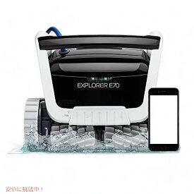 【最大2,000円クーポン4月27日9:59まで】Dolphin ドルフィン Explorer E70 ロボットプール掃除機 Wi-Fi 付き