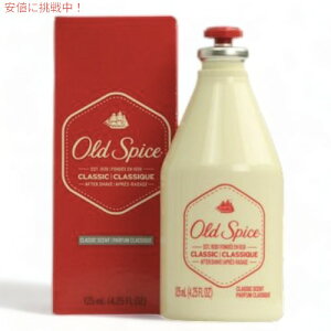 yő1,000~N[|92401:59܂Łz@Old Spice After Shave Lotion, Classic 4.25oz / I[hXpCX At^[VF[u[V NbVbN 125ml