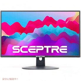 Scepter 22 インチ 75Hz 1080P モニター 内蔵スピーカー、マシン ブラック (E225W-19203R シリーズ)