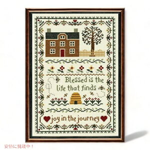 Janlynn Joy in the Journey Counted Cross Stitch KitA7-3 / 4 x 11-1 / 4-InchA14 Count