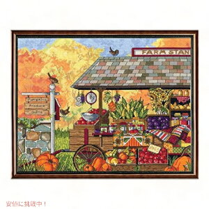 Janlynn 017-0111 Buck's County Farm Stand Counted Cross Stitch KitA16 x 12