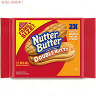 Nutter Butter ナターバター ダブルナッツ Peanut Butter ピーナッツバター Sandwich Cookies サンドクッ…