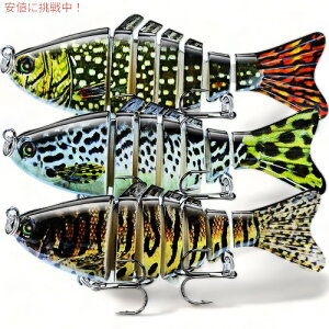 �y�X�[�p�[SALE �ő�2000�~OFF�N�[�|�� 6/11 1:59�܂ŁzKeenjorika �L�[���W�����J Multi Jointed Fish Fishing Kits �}���`�W���C���g�t�B�b�V���t�B�b�V���O�L�b�g 3�p�b�N