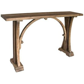 Uttermost Genessis Reclaimed Wood Console Table、ブラウン