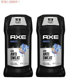 【最大2,000円クーポン6月11日1:59まで】2個セット AXE アクセ Deodorant アンチパースピラント デオドラント Anarchy アナーキー 2.7oz/76g